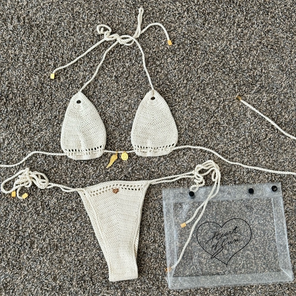 Heart of Sun Crotchet Bikini